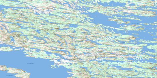  Topo Map 034B08 at 1:50,000 scale - National Topographic System of Canada (NTS) - Toporama map