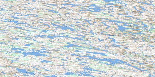 Topographic map 034B14 at 1:50,000 Scale