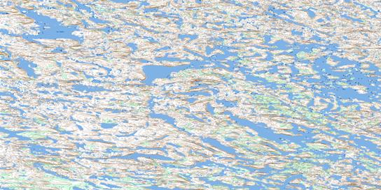  Topo Map 034B16 at 1:50,000 scale - National Topographic System of Canada (NTS) - Toporama map