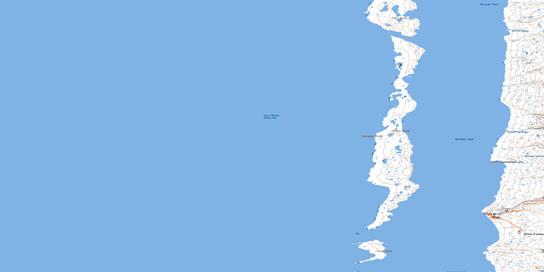 Umiujaq Topo Map 034C10 at 1:50,000 scale - National Topographic System of Canada (NTS) - Toporama map