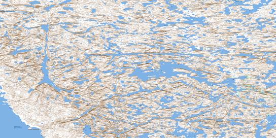 Pointe Kangikittuq Topo Map 034F15 at 1:50,000 scale - National Topographic System of Canada (NTS) - Toporama map
