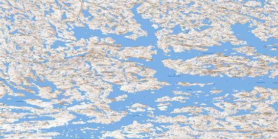 Colline Qummuangajualuk Topo Map 034G07 at 1:50,000 scale - National Topographic System of Canada (NTS) - Toporama map