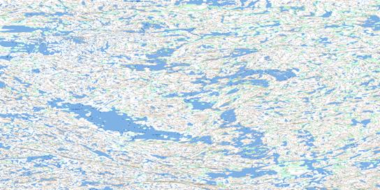 Lac Dupire Topo Map 034H03 at 1:50,000 scale - National Topographic System of Canada (NTS) - Toporama map