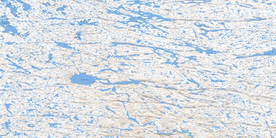 Lac Morrice Topo Map 034H08 at 1:50,000 scale - National Topographic System of Canada (NTS) - Toporama map