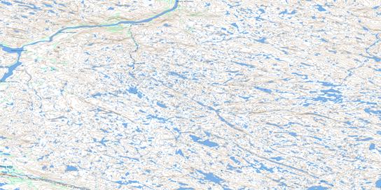 Riviere Vernot Topo Map 034H15 at 1:50,000 scale - National Topographic System of Canada (NTS) - Toporama map