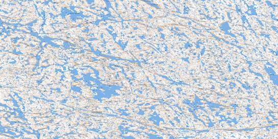 Riviere Quutsuki Topo Map 034J07 at 1:50,000 scale - National Topographic System of Canada (NTS) - Toporama map
