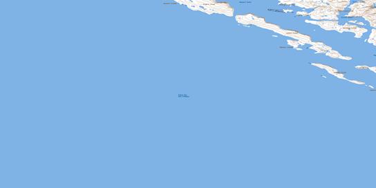 Leonard Island Topographic map 034K04 at 1:50,000 Scale