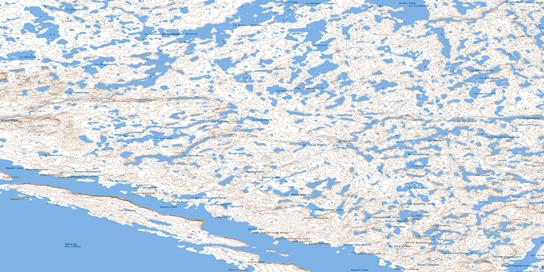 Riviere Boizard Topo Map 034K05 at 1:50,000 scale - National Topographic System of Canada (NTS) - Toporama map