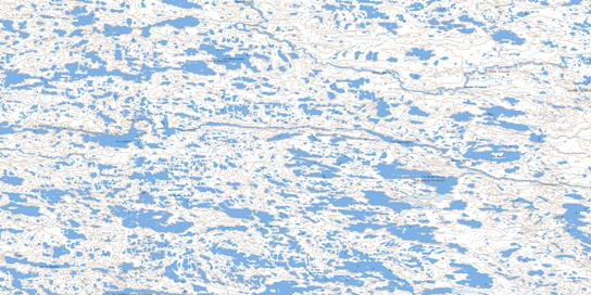 Lac Boulet Topo Map 034K15 at 1:50,000 scale - National Topographic System of Canada (NTS) - Toporama map