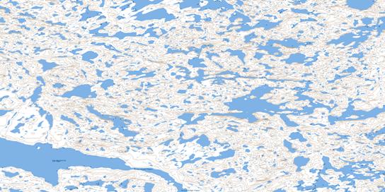 Baie Aariakallak Topo Map 034P06 at 1:50,000 scale - National Topographic System of Canada (NTS) - Toporama map