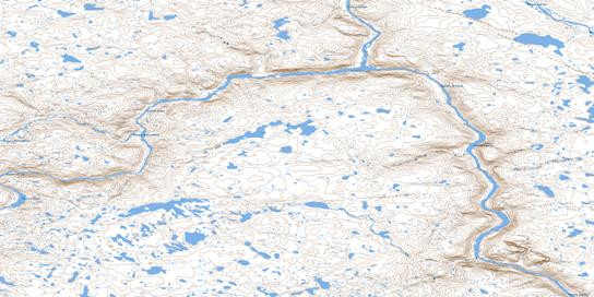Rapides Du Phoque Topo Map 035A02 at 1:50,000 scale - National Topographic System of Canada (NTS) - Toporama map
