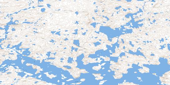  Topo Map 035A12 at 1:50,000 scale - National Topographic System of Canada (NTS) - Toporama map