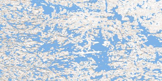  Topo Map 035B07 at 1:50,000 scale - National Topographic System of Canada (NTS) - Toporama map