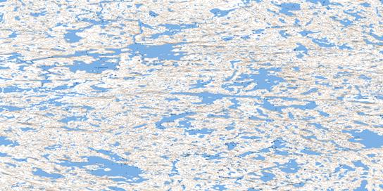  Topo Map 035B12 at 1:50,000 scale - National Topographic System of Canada (NTS) - Toporama map