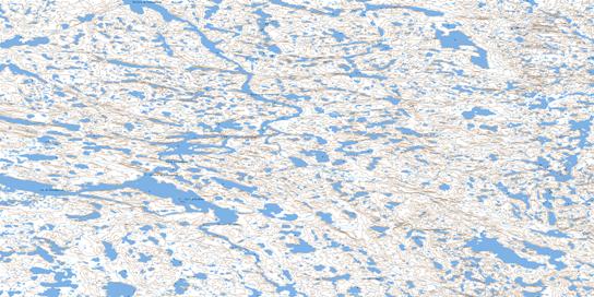 Lac Papittukaaq Topo Map 035C02 at 1:50,000 scale - National Topographic System of Canada (NTS) - Toporama map