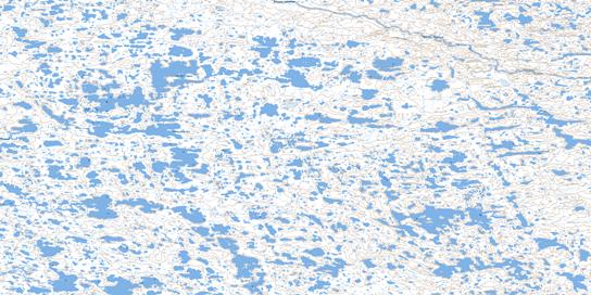 Lac Bistodeau Topo Map 035C06 at 1:50,000 scale - National Topographic System of Canada (NTS) - Toporama map