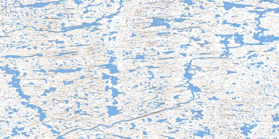 Lac Quukittuq Topographic map 035C07 at 1:50,000 Scale