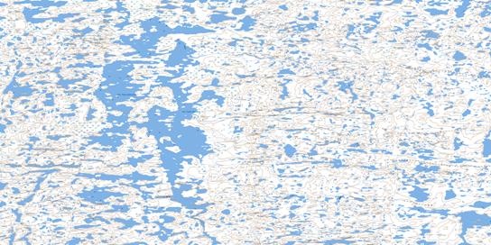 Lac Tasirjuarusiq Topographic map 035C10 at 1:50,000 Scale