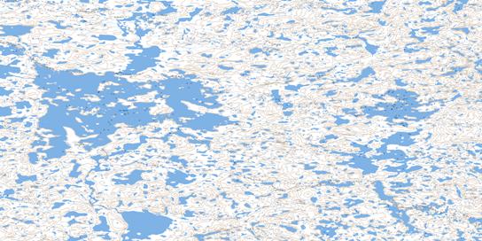 Lac Bylot Topo Map 035C16 at 1:50,000 scale - National Topographic System of Canada (NTS) - Toporama map
