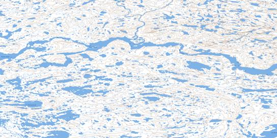 Lac Atirtusiurvik Topographic map 035F11 at 1:50,000 Scale