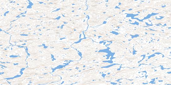 Lac Amarurtuuq Topographic map 035F16 at 1:50,000 Scale
