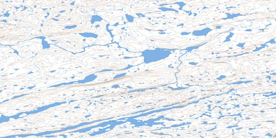 Lacs Nuvilic Topo Map 035G10 at 1:50,000 scale - National Topographic System of Canada (NTS) - Toporama map