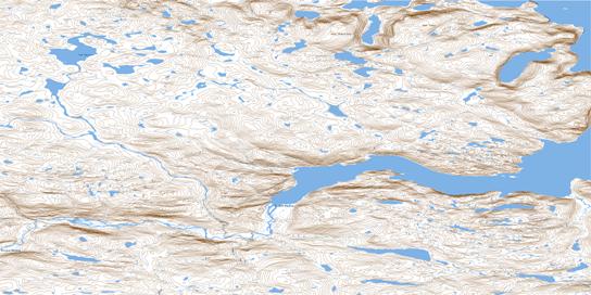 Mont Albert-Low Topographic map 035H09 at 1:50,000 Scale