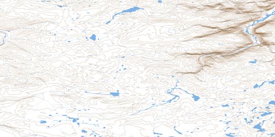 Lac Lecorre Topo Map 035H14 at 1:50,000 scale - National Topographic System of Canada (NTS) - Toporama map