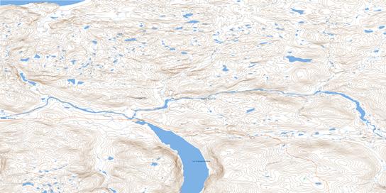 Lac Francoys-Malherbe Topo Map 035J01 at 1:50,000 scale - National Topographic System of Canada (NTS) - Toporama map