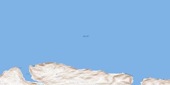 Cap La Lande Topographic map 035J06 at 1:50,000 Scale