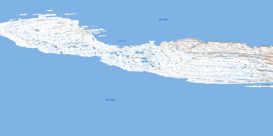 Charles Island Topo Map 035J09 at 1:50,000 scale - National Topographic System of Canada (NTS) - Toporama map
