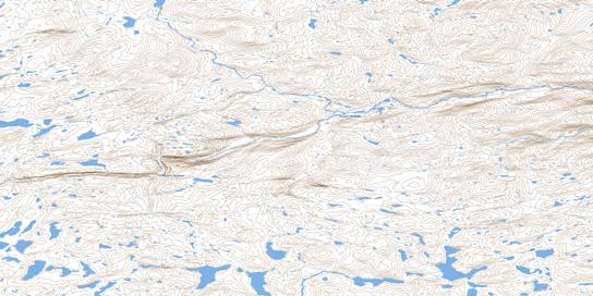 Riviere Guichaud Topo Map 035K01 at 1:50,000 scale - National Topographic System of Canada (NTS) - Toporama map