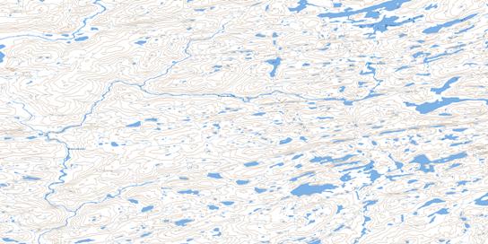 Lac Sirmiq Topo Map 035K02 at 1:50,000 scale - National Topographic System of Canada (NTS) - Toporama map