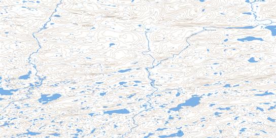 Dunes Pingasualuit Topo Map 035K03 at 1:50,000 scale - National Topographic System of Canada (NTS) - Toporama map