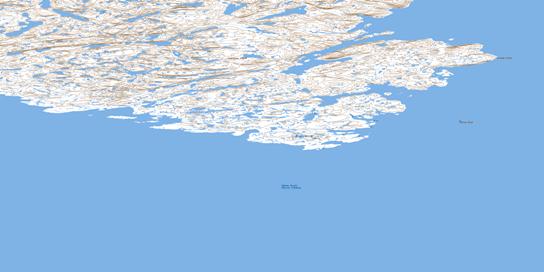 Pricket Point Topo Map 035N07 at 1:50,000 scale - National Topographic System of Canada (NTS) - Toporama map