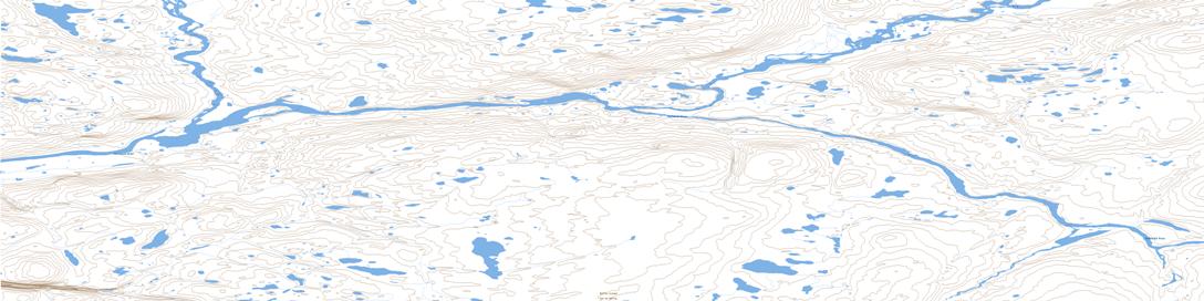 Macdonald River Topo Map 037D11 at 1:50,000 scale - National Topographic System of Canada (NTS) - Toporama map