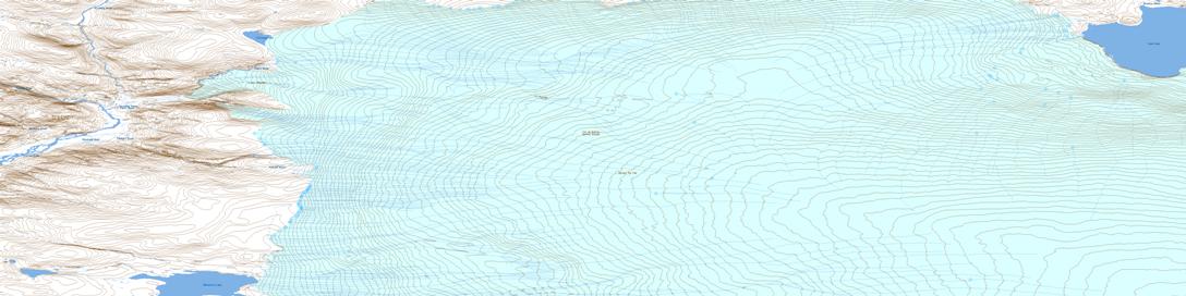 Lewis Glacier Topographic map 037E06 at 1:50,000 Scale