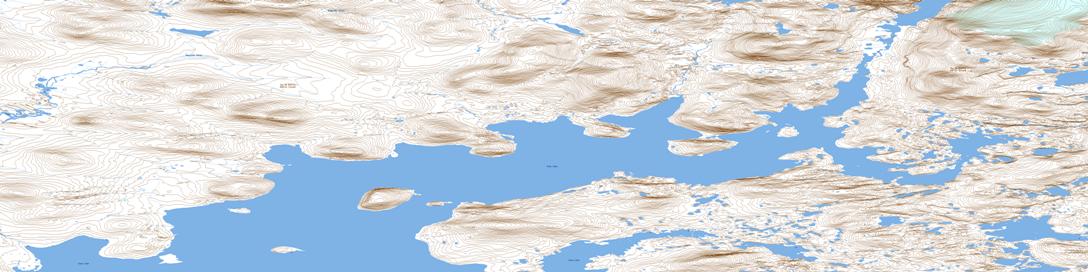 Conn Lake Topographic map 037E10 at 1:50,000 Scale
