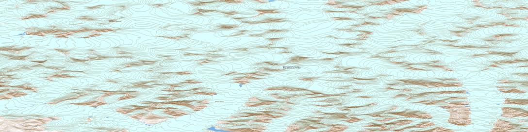 Mount Mitima Topographic map 038C03 at 1:50,000 Scale