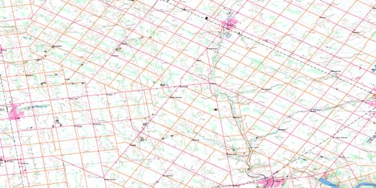 St Marys Topo Map 040P06 at 1:50,000 scale - National Topographic System of Canada (NTS) - Toporama map