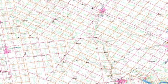 St Marys Topographic map 040P06 at 1:50,000 Scale