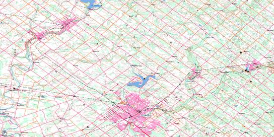 Guelph Topo Map 040P09 at 1:50,000 scale - National Topographic System of Canada (NTS) - Toporama map