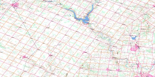 Conestogo Topographic map 040P10 at 1:50,000 Scale
