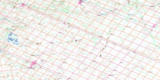 Seaforth Topo Map 040P11 at 1:50,000 scale - National Topographic System of Canada (NTS) - Toporama map