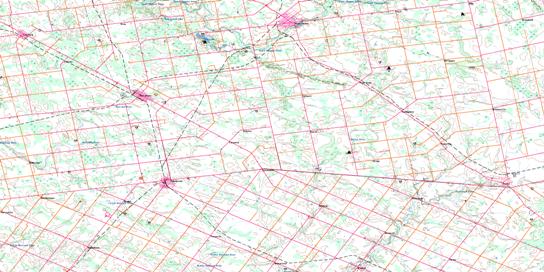 Palmerston Topographic map 040P15 at 1:50,000 Scale