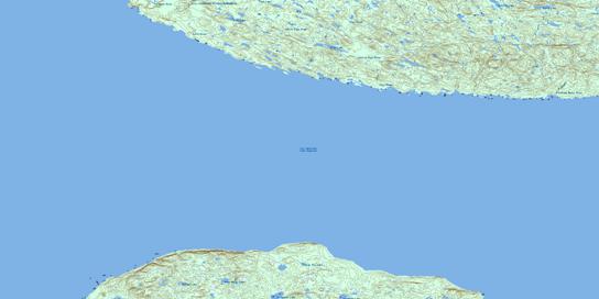 Bonner Head Topo Map 041N13 at 1:50,000 scale - National Topographic System of Canada (NTS) - Toporama map