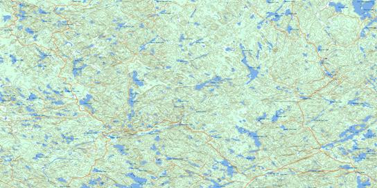 Welcome Lake Topographic map 041O04 at 1:50,000 Scale