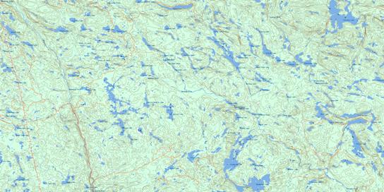 Pilgrim Creek Topo Map 041P02 at 1:50,000 scale - National Topographic System of Canada (NTS) - Toporama map