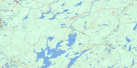 Foleyet Topo Map 042B01 at 1:50,000 scale - National Topographic System of Canada (NTS) - Toporama map