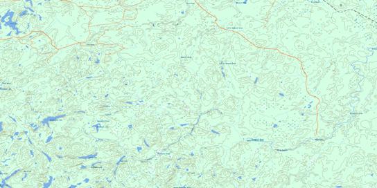 Greenhill River Topographic map 042B12 at 1:50,000 Scale